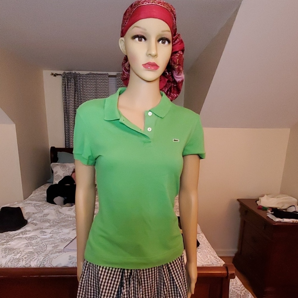Lacoste Polo, Bright Green, Sz. 42